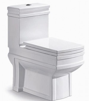 كرسي أفرنجي ابيض اوتس 25 سم صيني - 1718-WASHDOWN